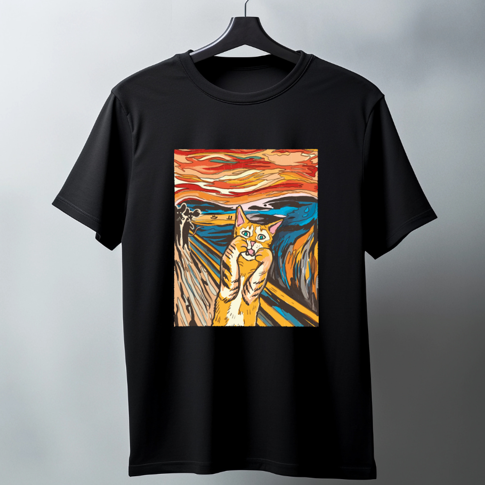 Camiseta The Cat Scream 😱