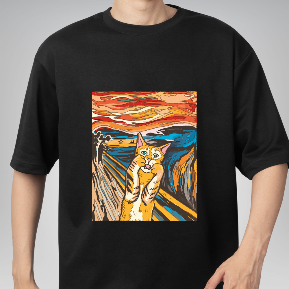 Camiseta The Cat Scream 😱
