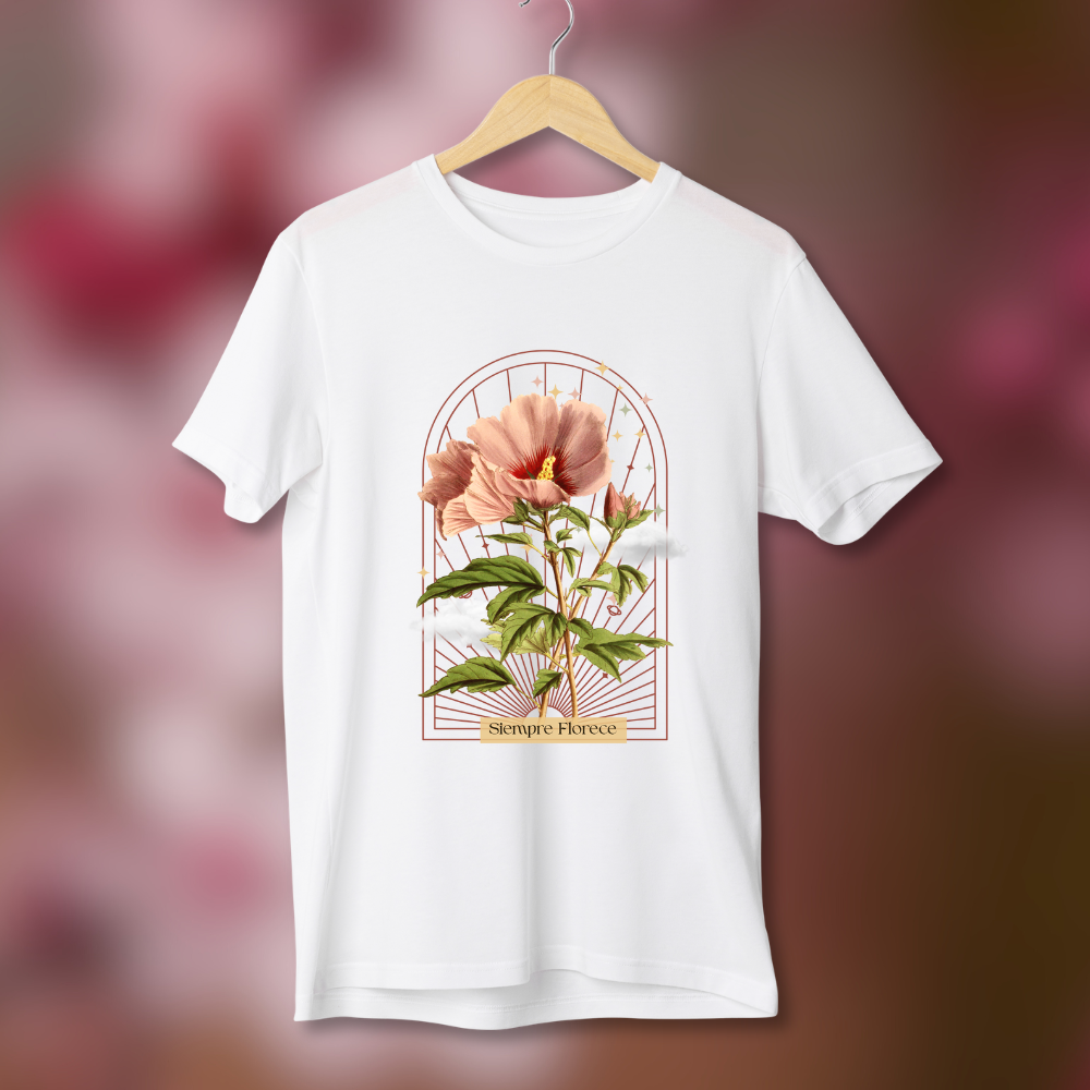 Camiseta Siempre Florece🌼