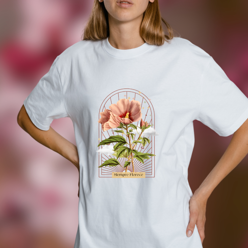Camiseta Siempre Florece🌼