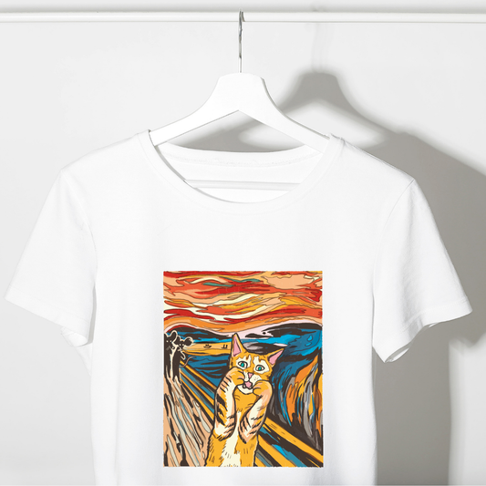 Camiseta The Cat Scream 😱