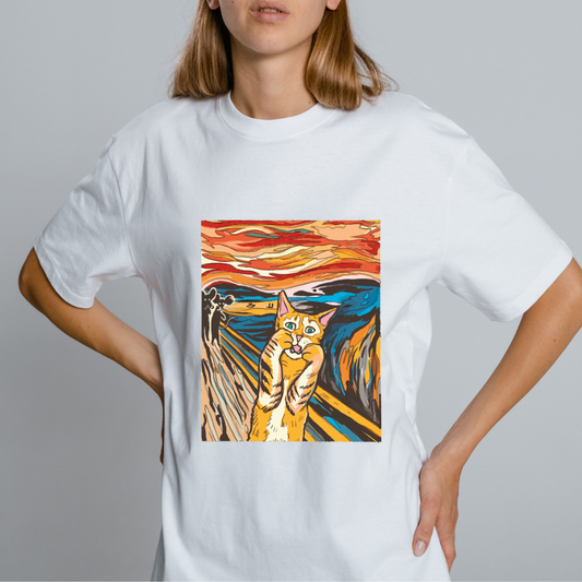 Camiseta The Cat Scream 😱