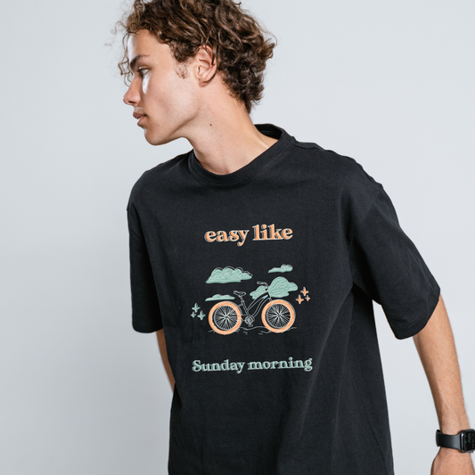 Camiseta Easy Like Sunday Morning 🚲